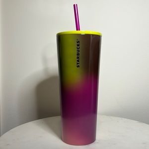 Starbucks 24oz ombré iced cup. New. Never been used.